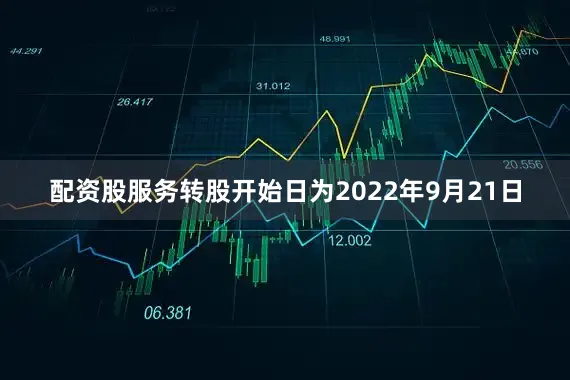 配资股服务转股开始日为2022年9月21日